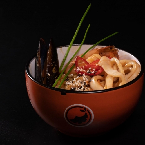 Wok с рисом и морепродуктами Wok с рисом и морепродуктами