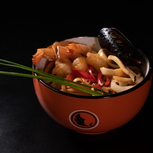 Wok Соба с морепродуктами Wok Соба с морепродуктами