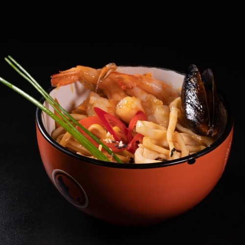 Wok Удон с морепродуктами Wok Удон с морепродуктами