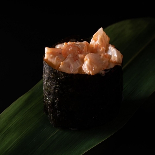 Гункан спайси креветка Гункан спайси креветка