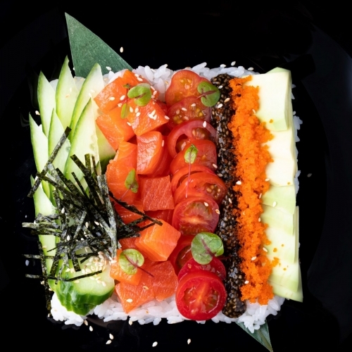 ПОКЕ С ЛОСОСЕМ ПОКЕ С ЛОСОСЕМ