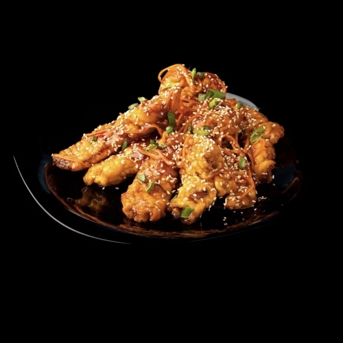 Свинина в кляре и кисло-сладком соусе Свинина в кляре и кисло-сладком соусе