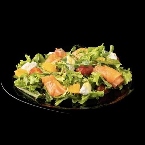 С сёмгой и апельсином С сёмгой и апельсином